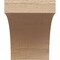 Ekena Millwork 6in. W x 8in. H x 32in. L Huntington Woodgrain TimberThane Rafter Tail, Primed Tan RFTUR06X08X32HUNRCPR - alternate 2